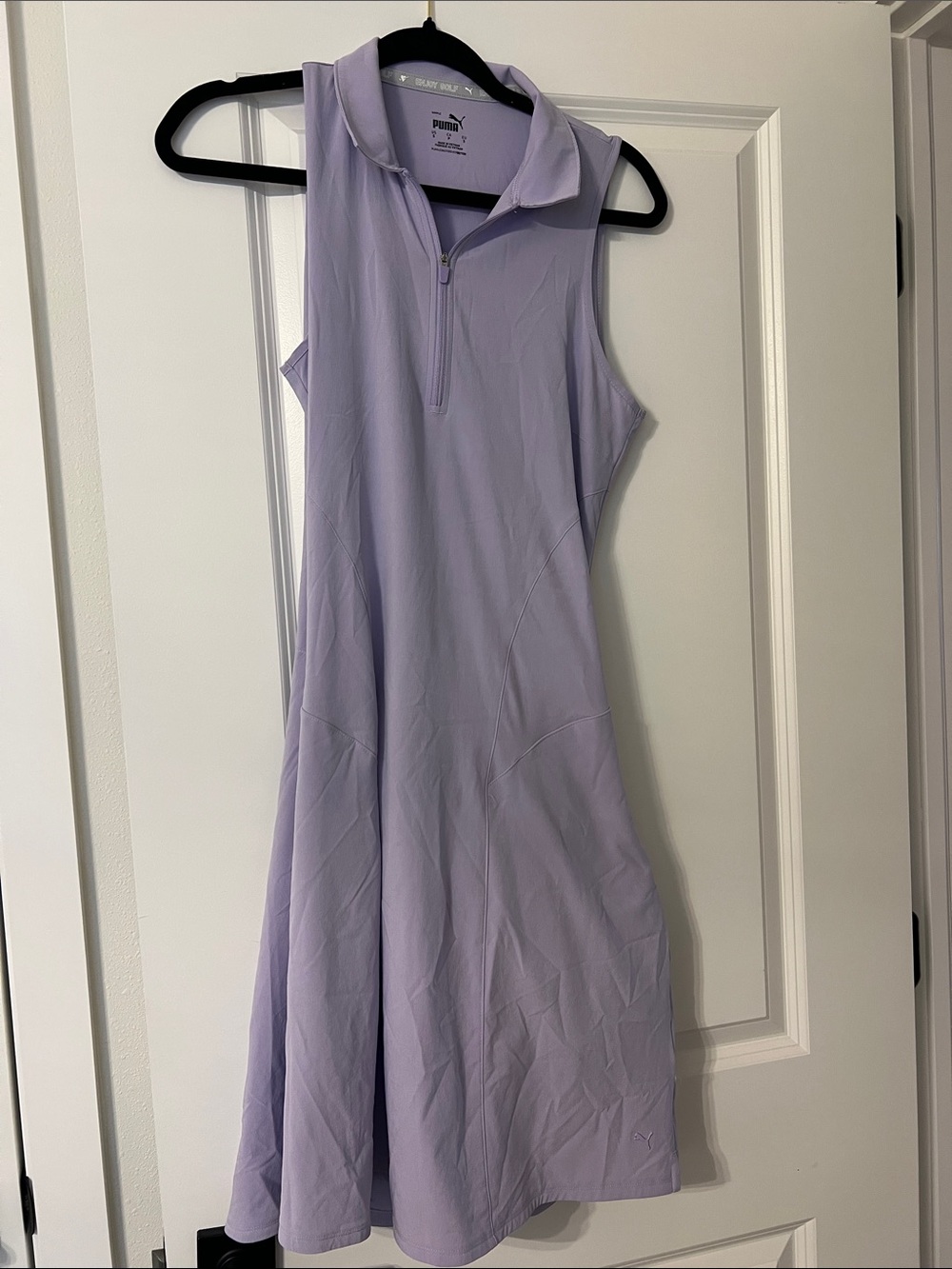 Puma Lavender Zip Polo dress